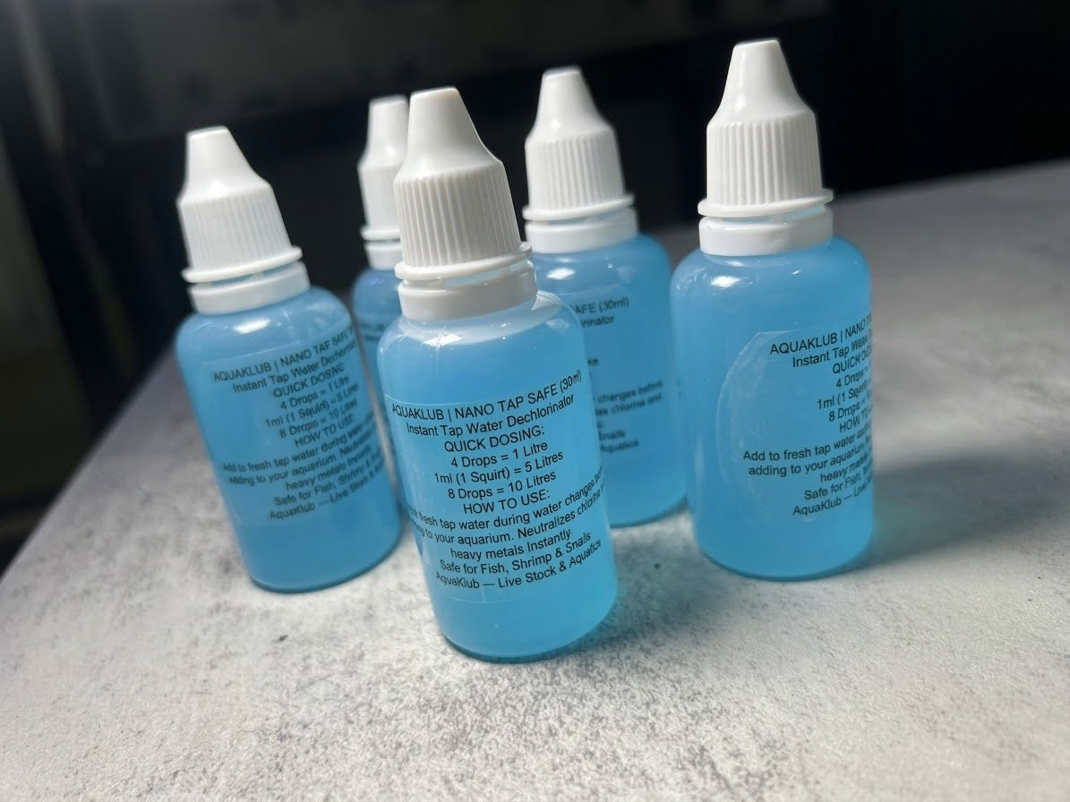 AquaKlub Nano Tap Safe (30ml) — Pure Concentrate Water Conditioner (Treats 750L)