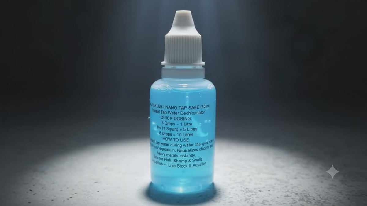 AquaKlub Nano Tap Safe (30ml) — Pure Concentrate Water Conditioner (Treats 750L)